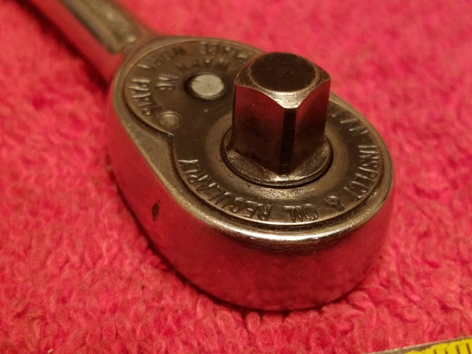Snap On Tools 1/4″ Drive TM70B Ratchet Vtg USA