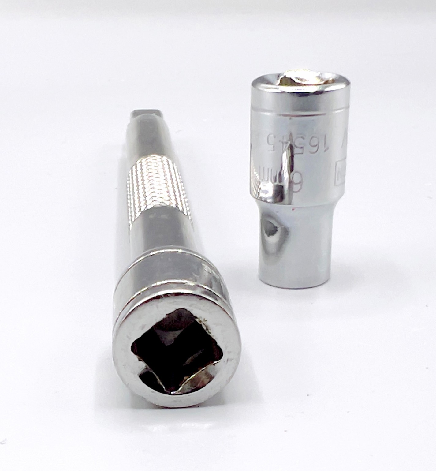 Craftsman EVOLV 6mm 1/4″ Drive 6-Point Shallow Socket + 4″ Extension Bar