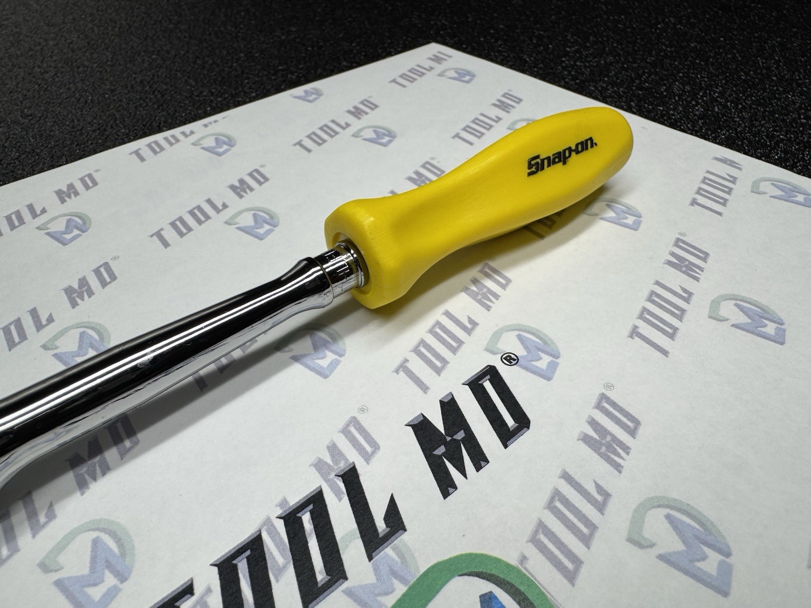 Snap-on Tools USA NEW 1/4″ Drive YELLOW Hard Handle Flex Ratchet THLFD72Y