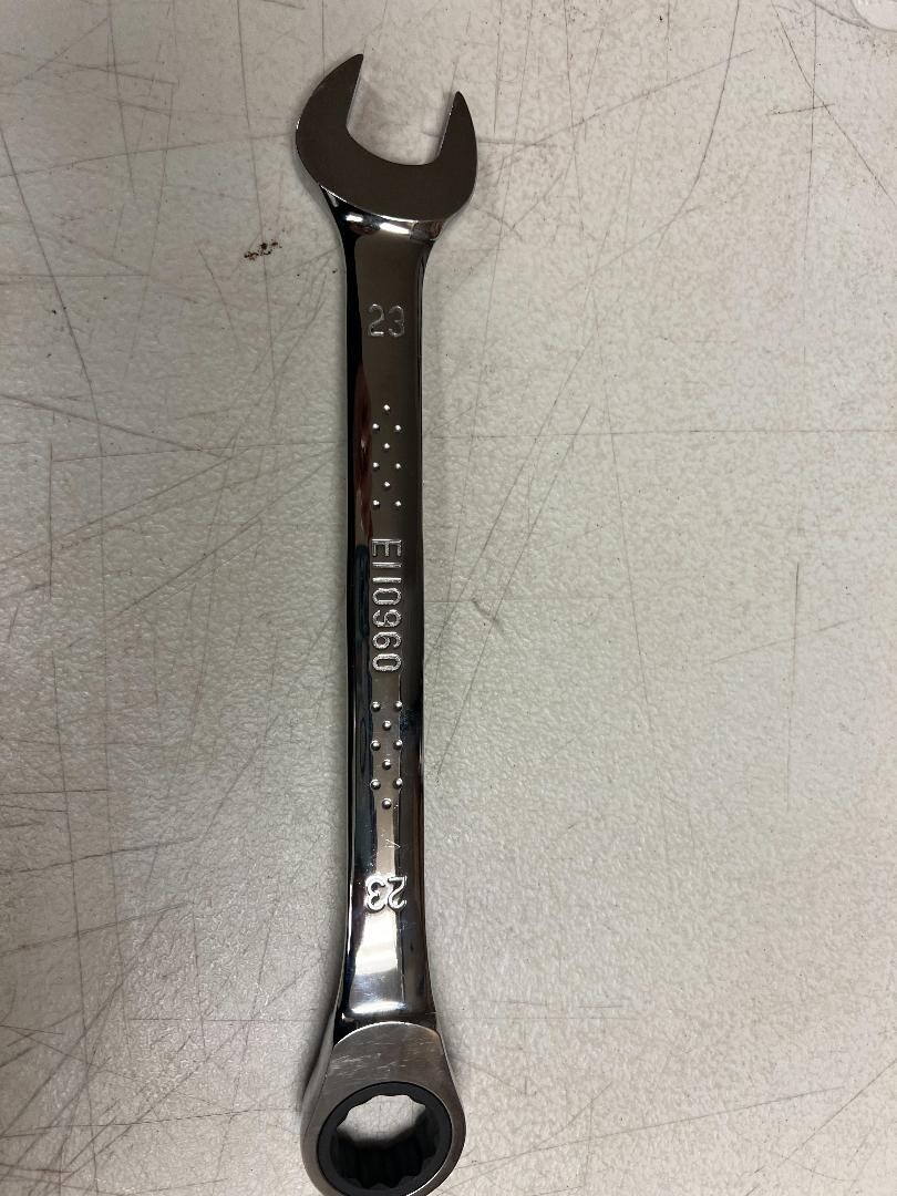 Expert E110960 12-Point 23 MM Combination Reversible Ratcheting Wrench