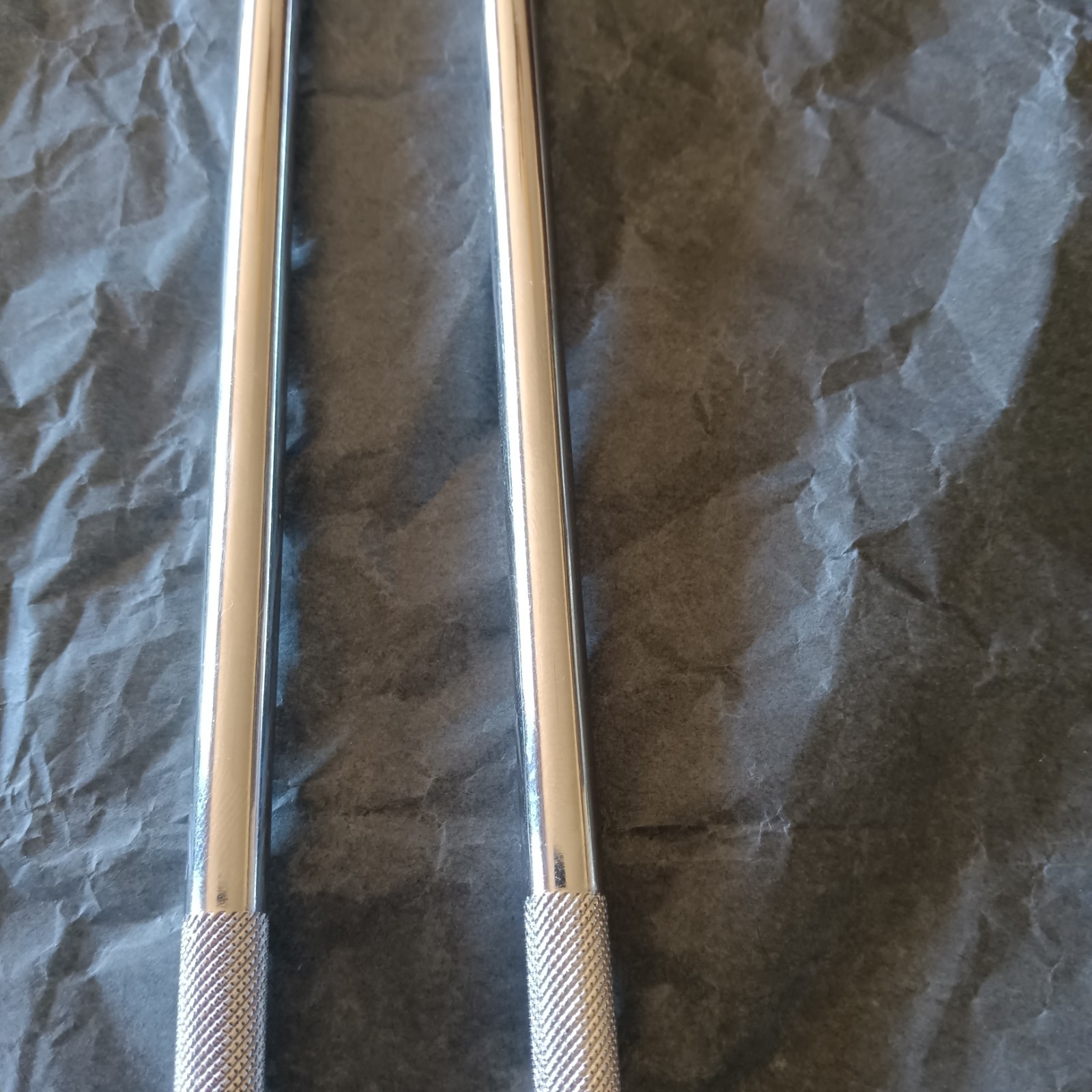 2 Snap-on 1/4″ Extensions TMXK (140 & 100) 14″ and 10″, knurled, friction ball