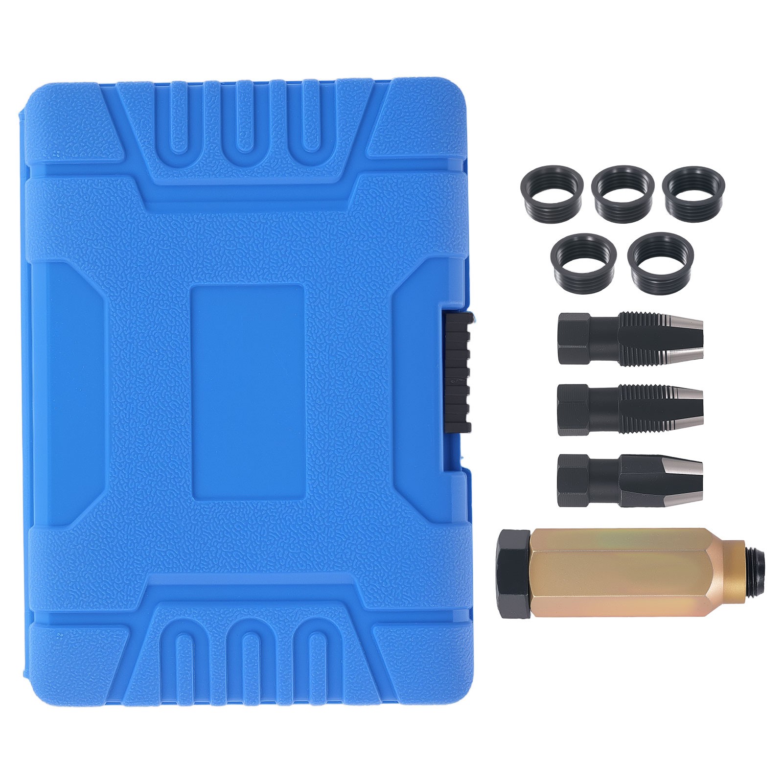 Oxygen Sensor Thread Repair Set M18 M20 1.5mm Tap Reamer 5 Inserts Tool