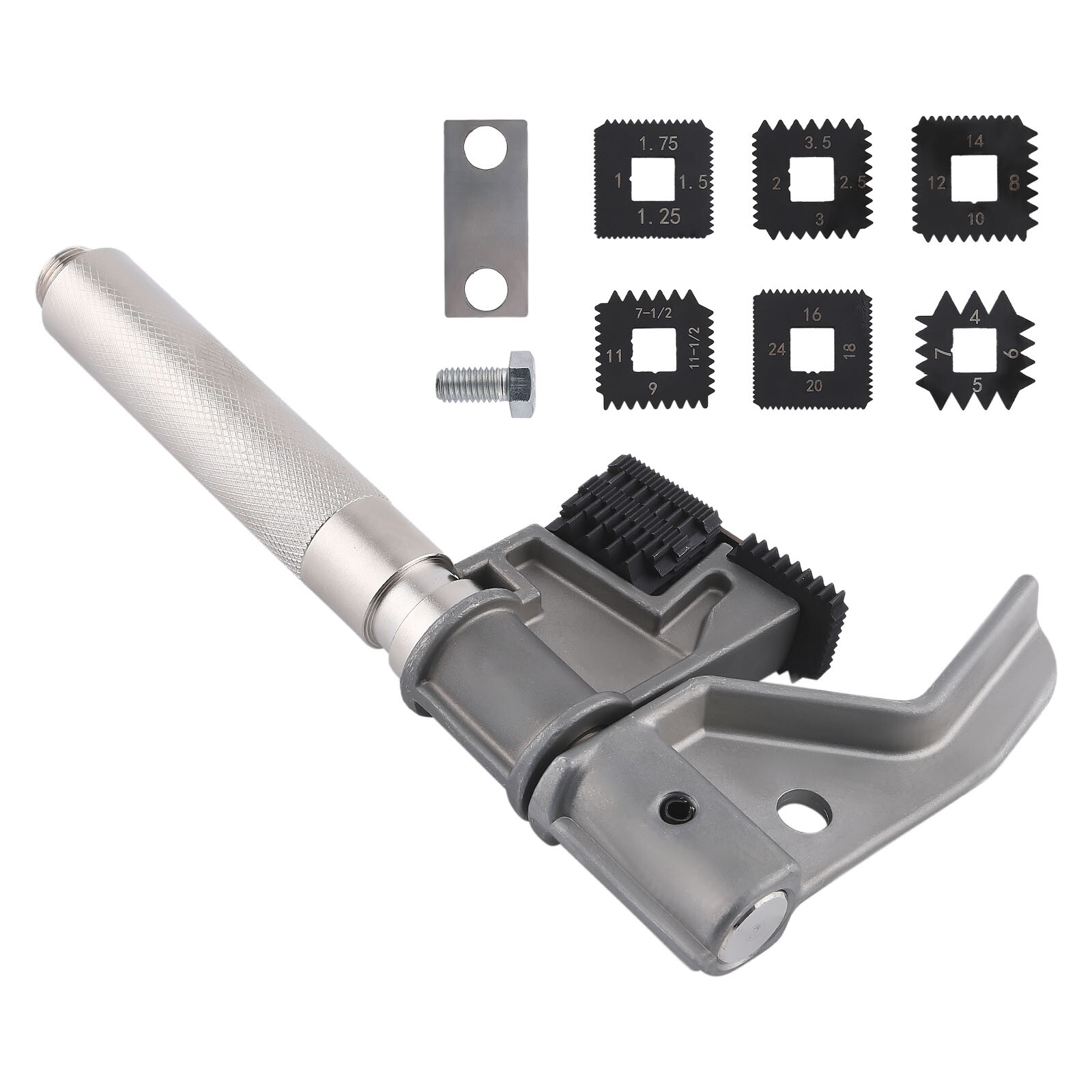 Outside Thread Chaser External Repair Tool 7402 +6 Dies for 1-1/4” to 5” O.D.