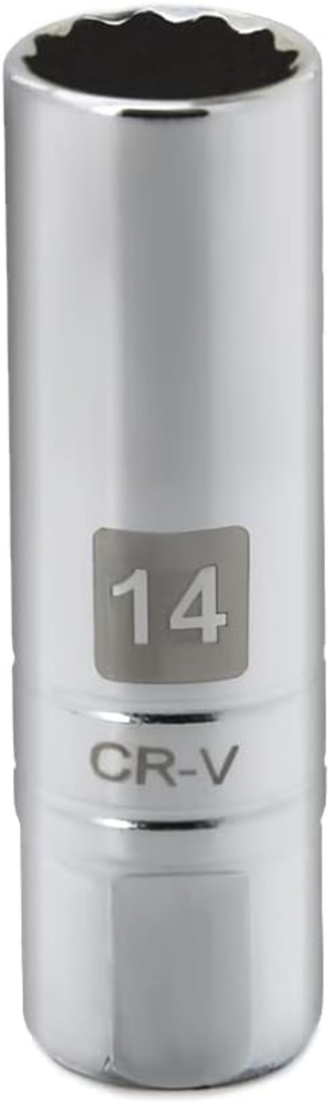 Thin Wall Magnetic Spark Plug Socket 14mm – 3/8 Drive, 12-Point Compatibility