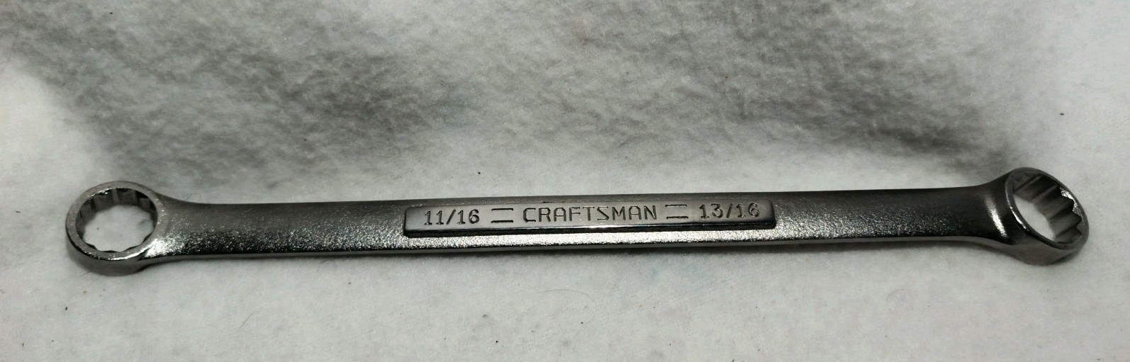 Craftsman 43927 11/16 in and 13/16 in. 12pt. Double Box End Wrench USA