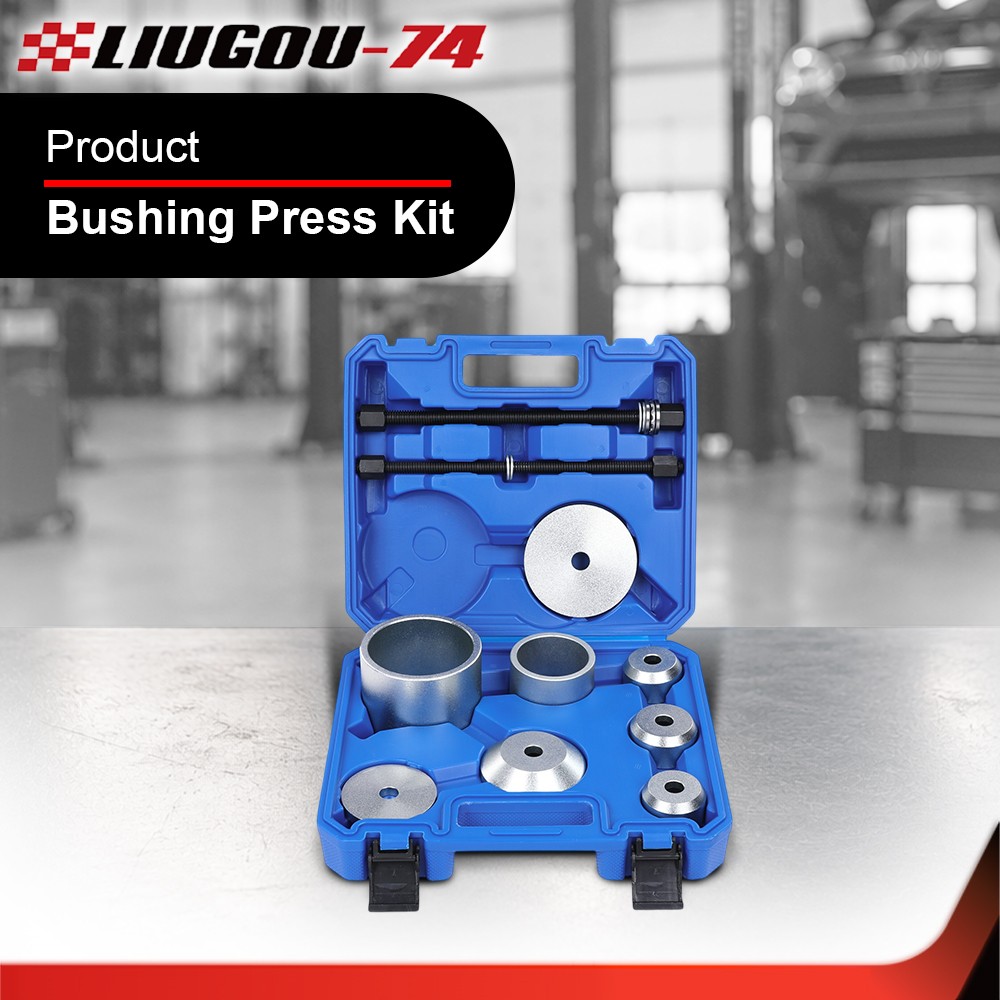 Bushing Press Kit Bushing Puller Tool With Storage Case Fit For Volkswagen Audi
