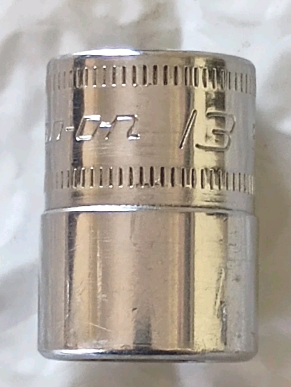 SNAP ON FSM131, 3/8″ DRIVE, 13MM. SOCKET, SHALLOW, 6 POINT.
