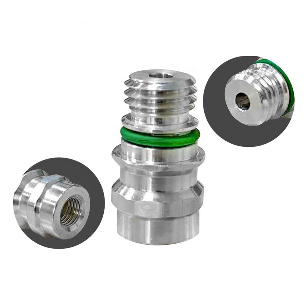 23PC Automotive AC Valve Core and Cap Kit Compatible with R12 R134a Systems