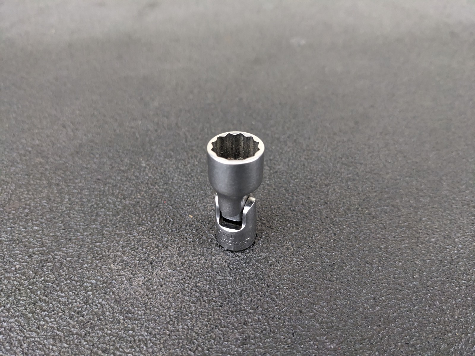 #bp343 Snap On Tools TMU141A 1/4″ Drive 12-Point SAE 7/16″ Universal Socket