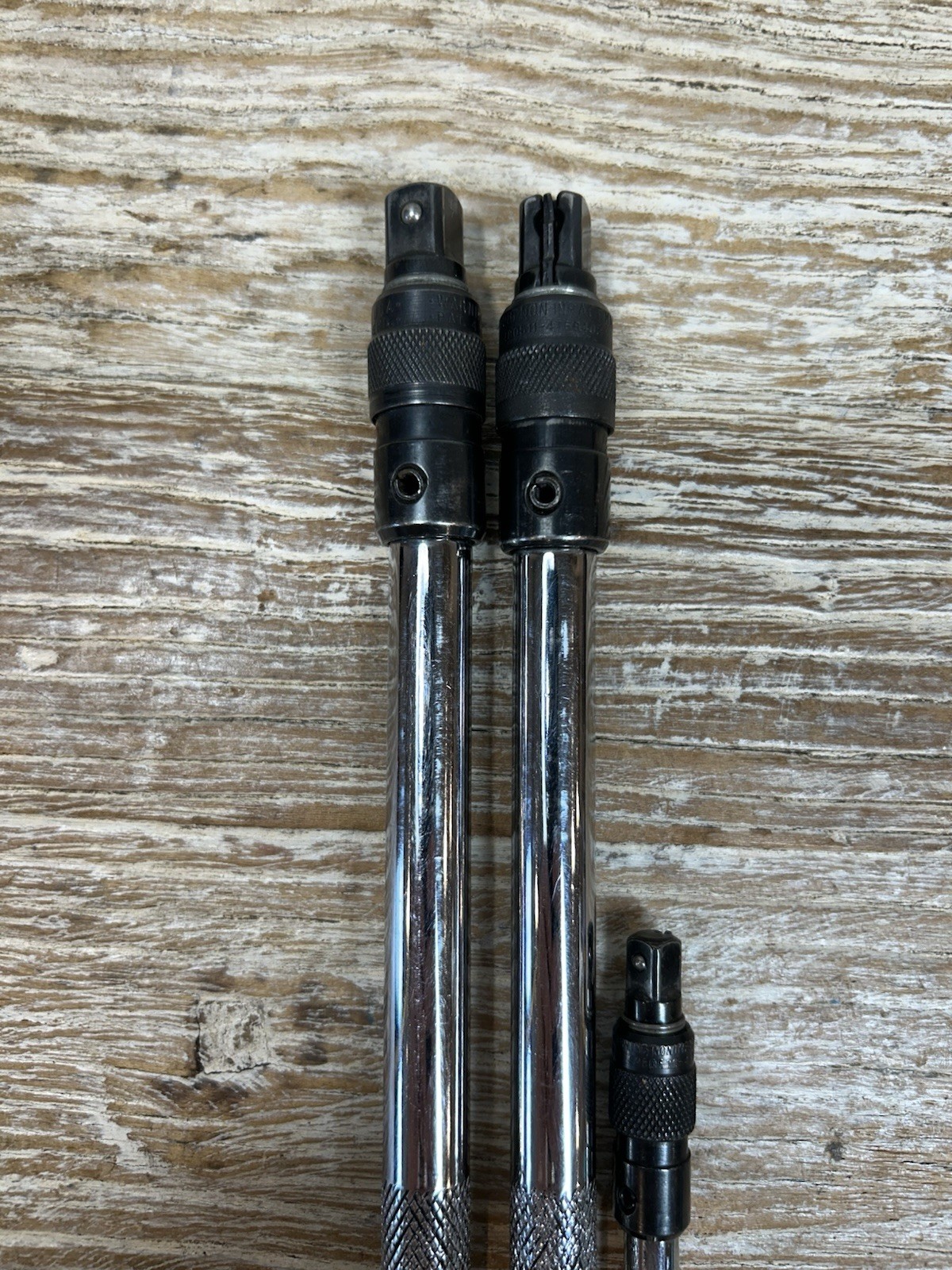 SK Tools 3 pc 1/4” & 3/8″ Drive LOCKING Extension Set Lot – Knurled FREE SHIP