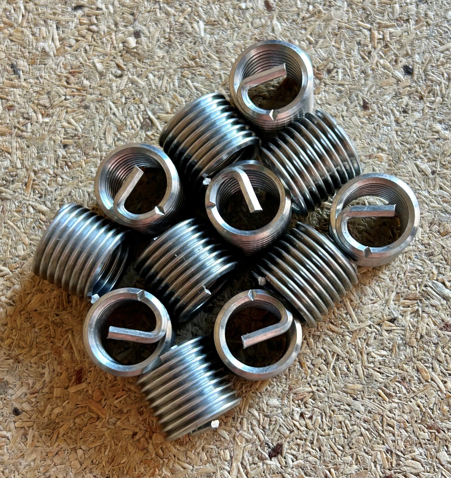 METRIC LEFT HAND THREAD REPAIR INSERTS M5 M6 M8 10×1 10×1.25 M10 M12 HELICOIL LH