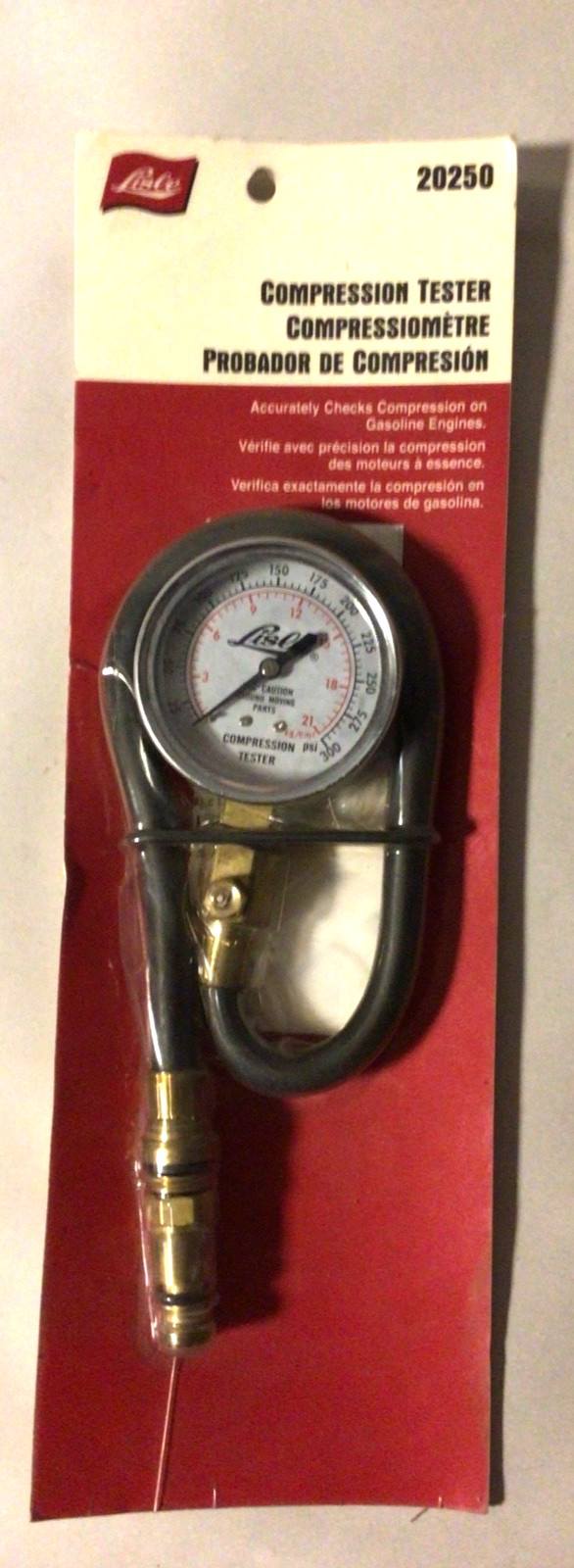 Gas Compression Tester – Lisle Tool Corporation Prt# 20250