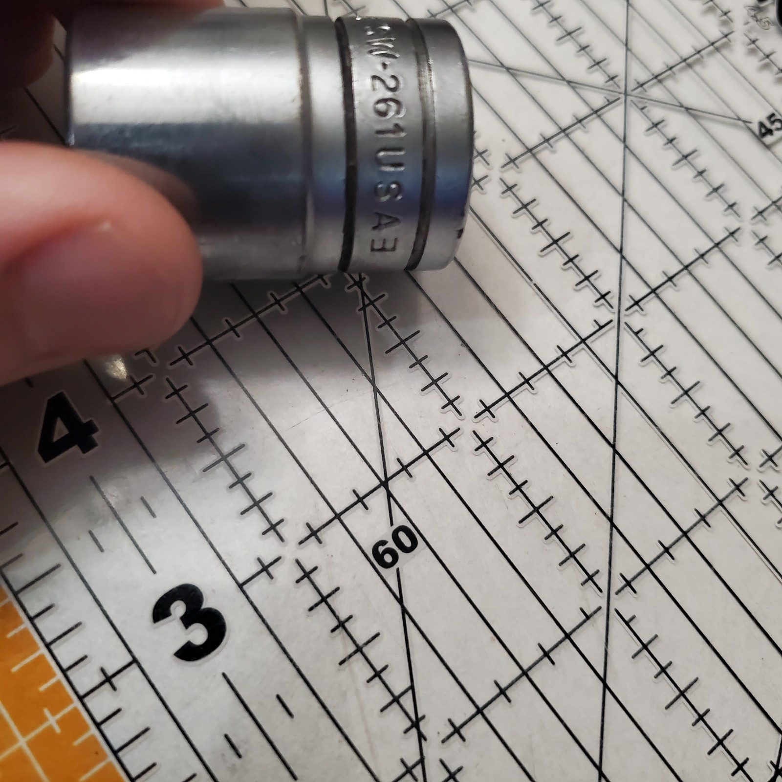 Snap on Tool SW261 13/16″ SAE Flank Drive Shallow Socket 1/2″ Drive 12 Point USA